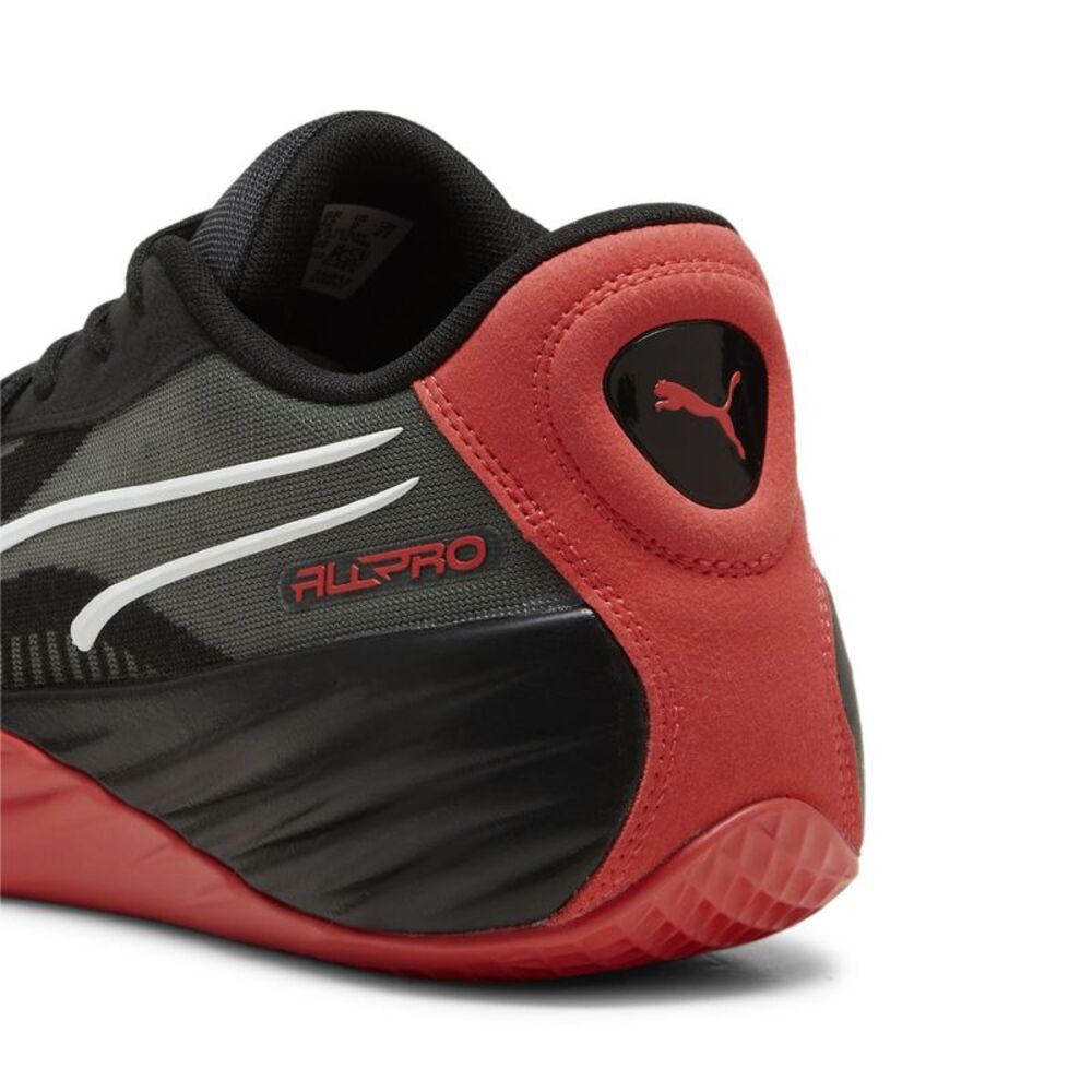 Puma Mens All-Pro Nitro Black Shoes (NWT) - Picture 3 of 5